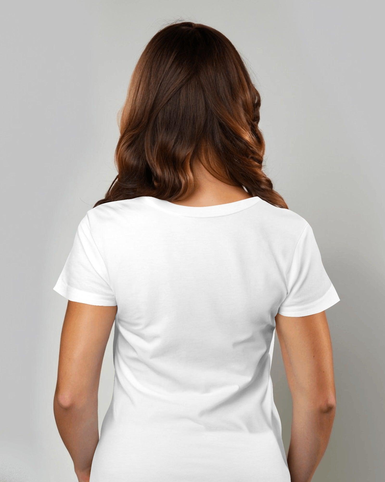 White oversized Tiara t-shirt for women from Nitorious Atelier. Made from premium cotton, this stylish and comfortable t-shirt features a minimal yet elegant tiara design, perfect for a casual yet chic look. Breathable fabric ensures all-day comfort, making it a must-have wardrobe essential.