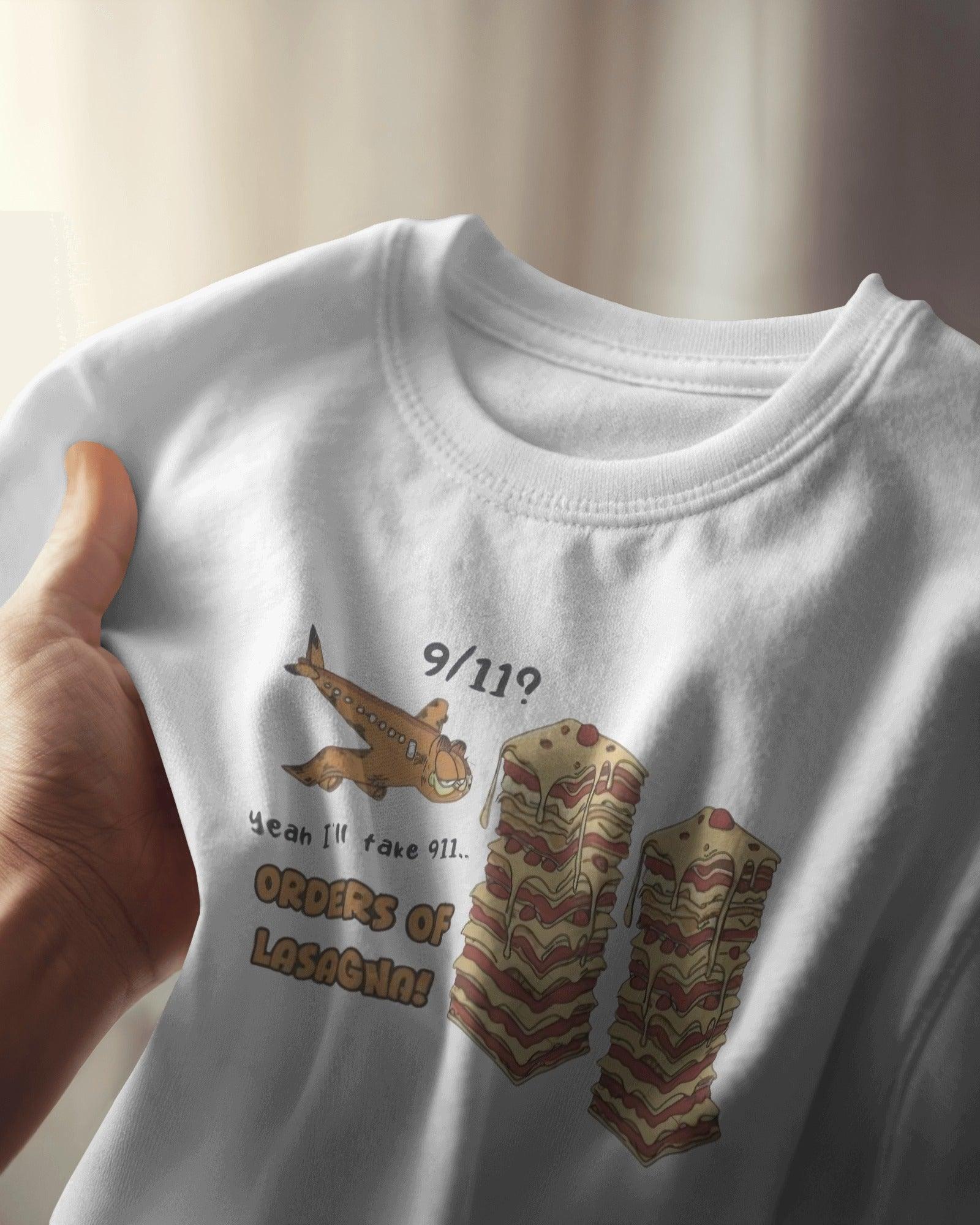 9/11 Garfield Oversized T-shirt