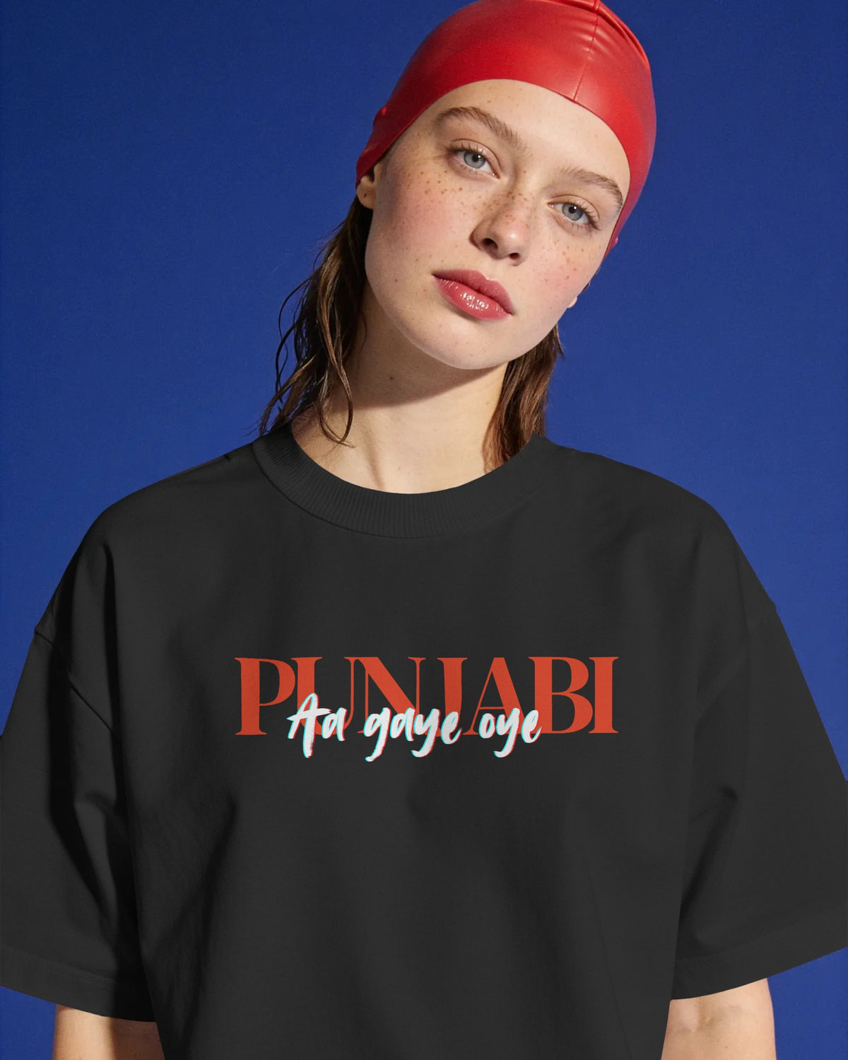 Diljit Dosanjh Punjab Forever Oversized Black T-Shirt