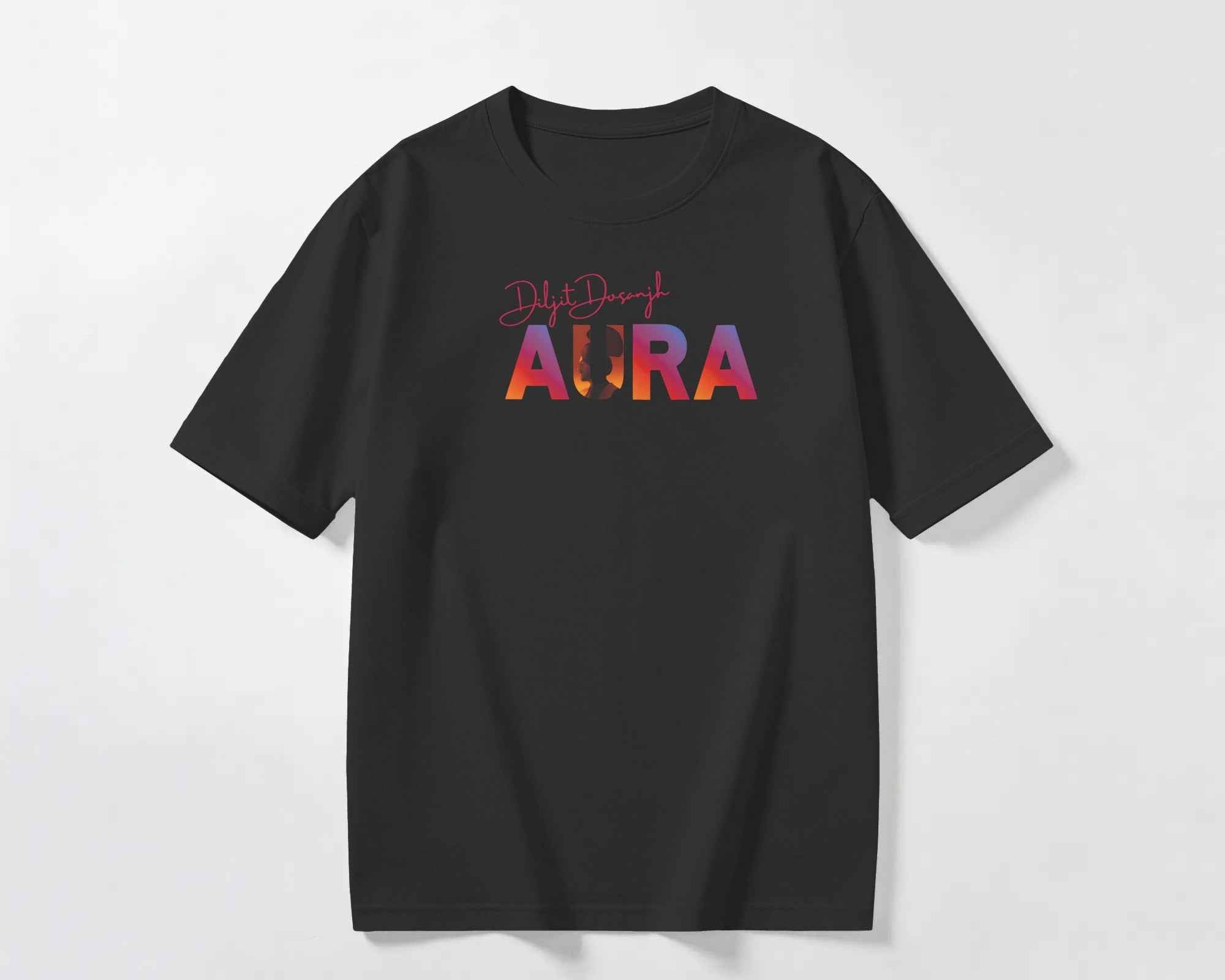 Diljit Dosanjh Signature Edition Aura World Tour Oversized T-Shirt | Unisex Premium Cotton Graphic Tee