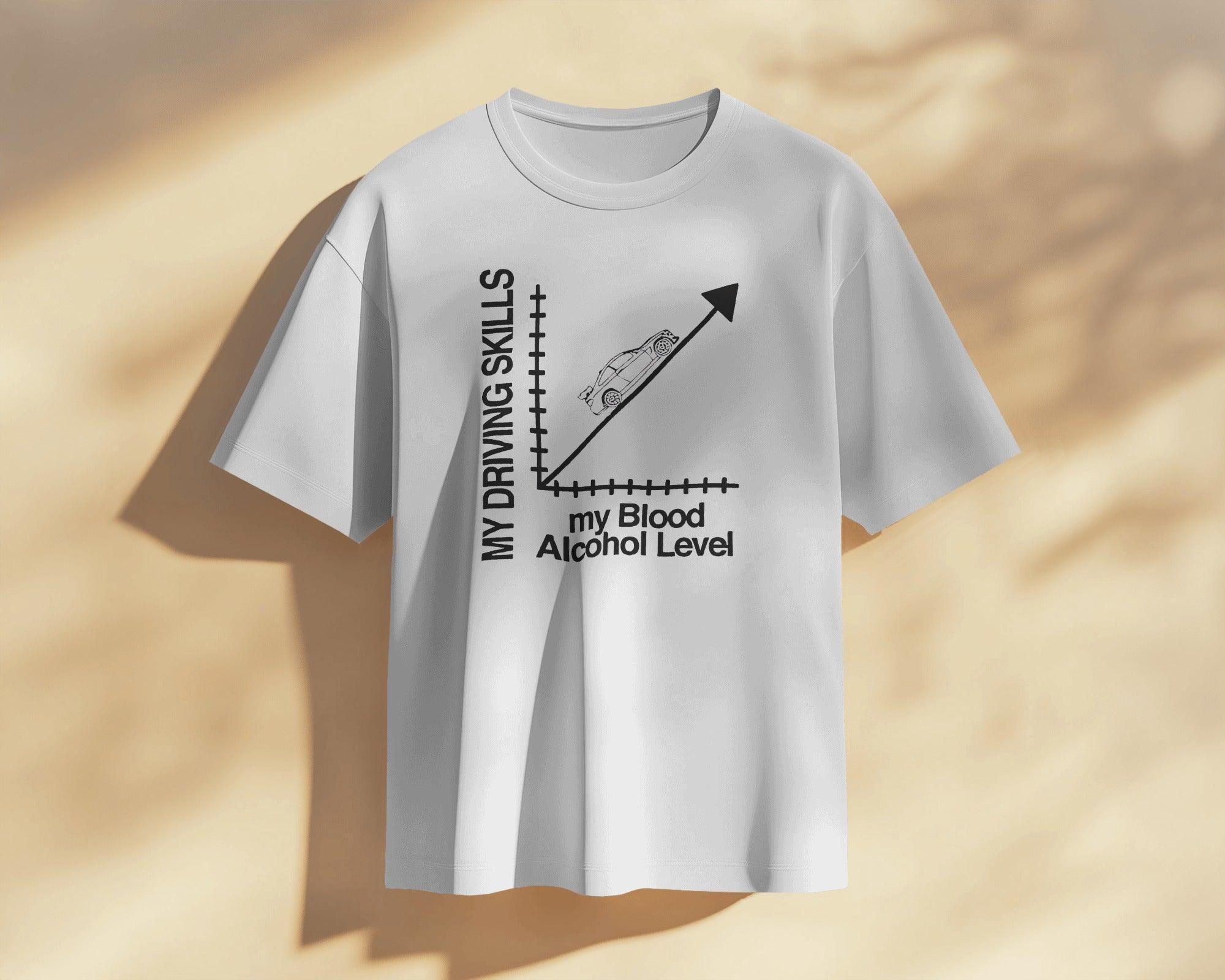 Oversized ‘Driving Skills’ t-shirt from Nitorious Atelier. Bold, weird, and unapologetic—crafted from premium cotton for ultimate comfort and a statement-making streetwear look.
