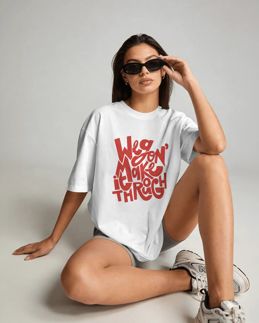 Fred Again We Gon Make It Through oversized cotton t-shirt in 240 GSM