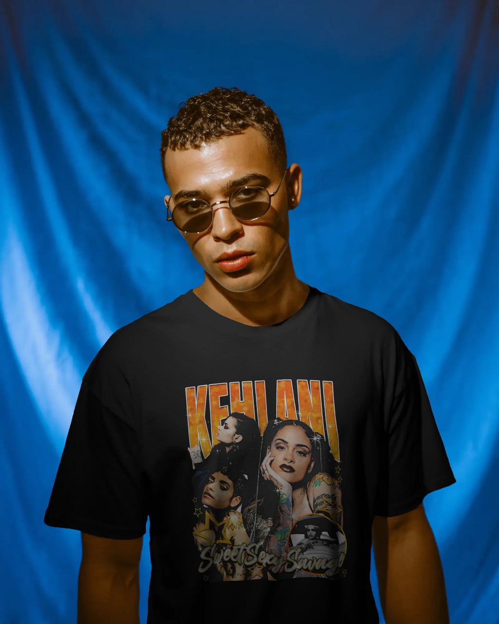 Nitorious Atelier Kehlani India Concert Oversized Black Tshirt 