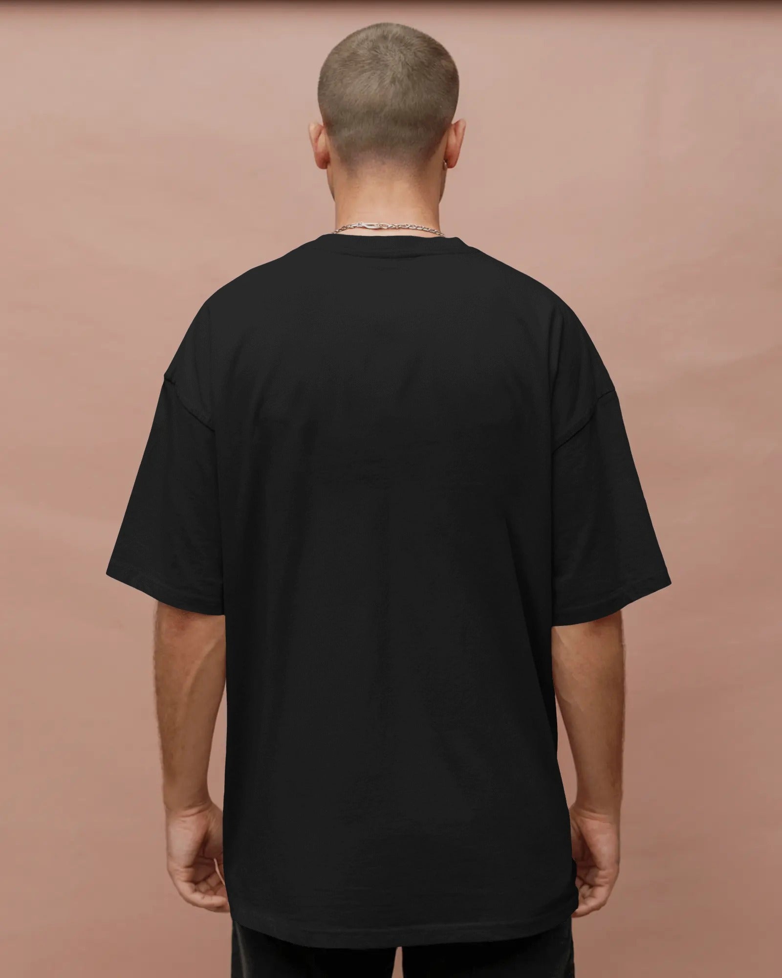 Virat Kohli King 18 GOAT Oversized Black T-Shirt