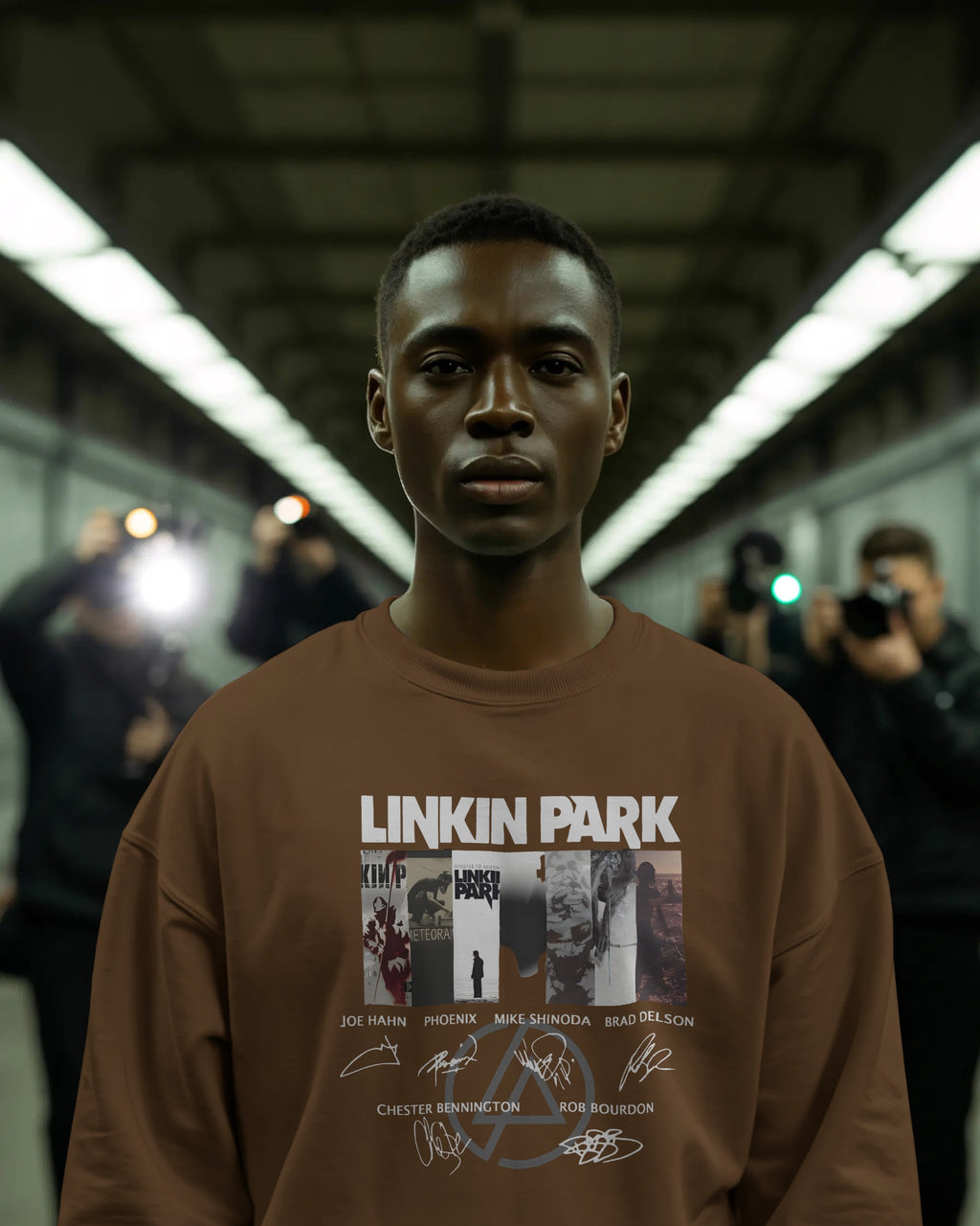 Linkin Park Signature Edition Brown Luxe Sweatshirt