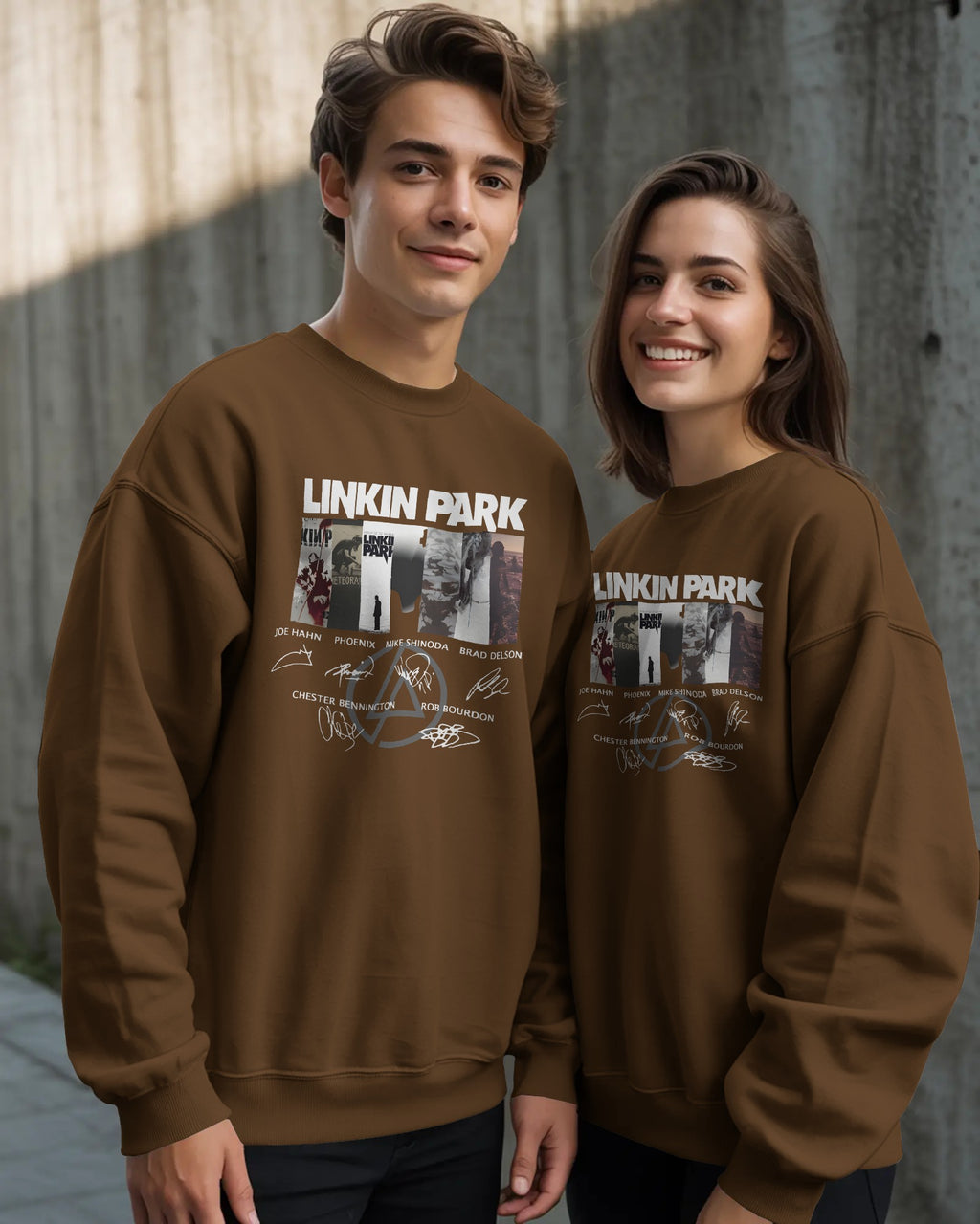 Linkin Park Signature Edition Brown Luxe Sweatshirt