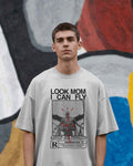 Look Mom I Can Fly Concert Oversized T-shirt