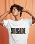 Brigade Regular Fit White T-shirt