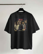 AC/DC Regular Fit Black T-shirt