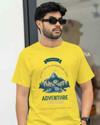 Adventure Regular Fit Yellow T-shirt