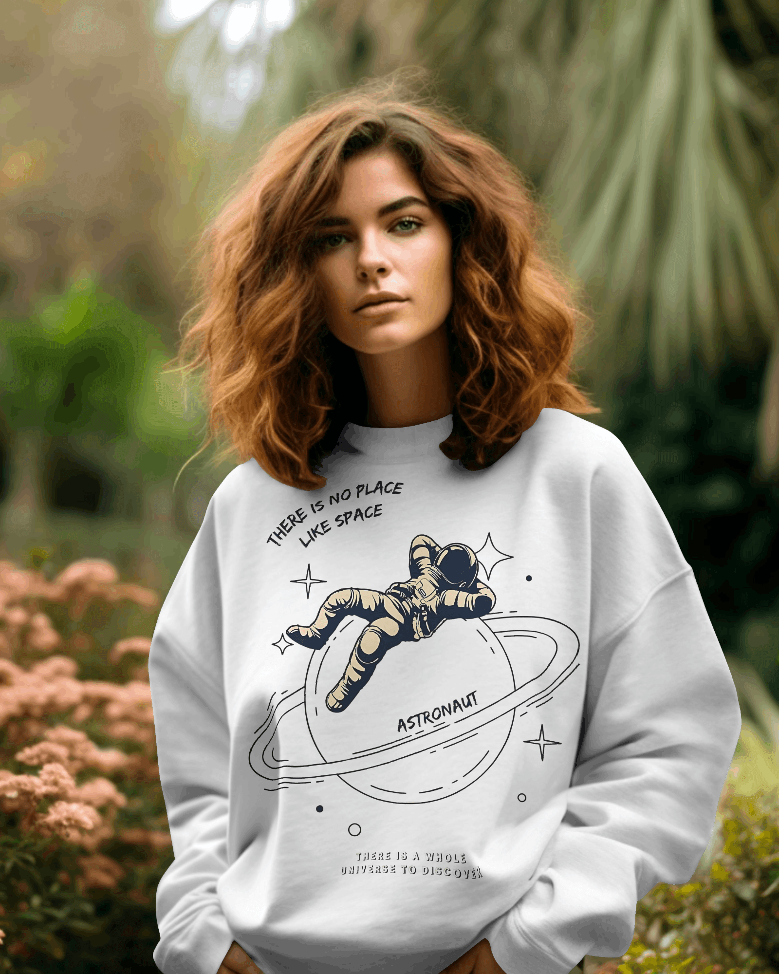Nitorious Atelier Astronaut Luxe Sweatshirt.