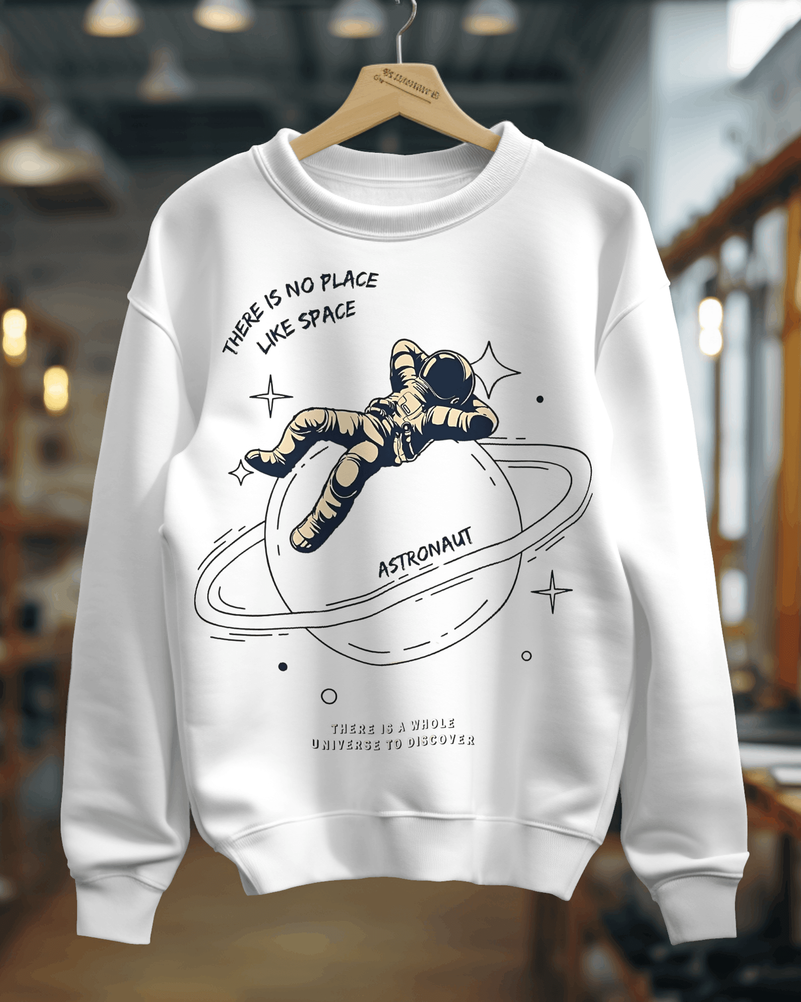 Nitorious Atelier Astronaut Luxe Sweatshirt.