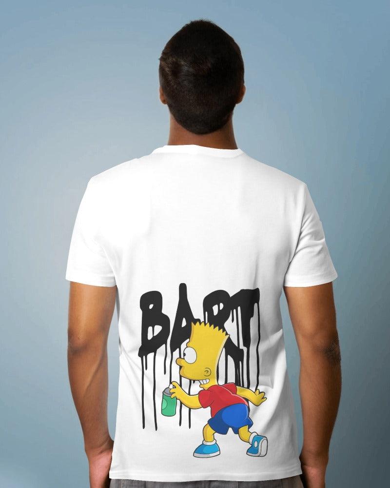 White t-shirt from Nitorious Atelier featuring a bold 'Brat' graphic print on the front. Made from premium cotton, this regular fit t-shirt offers a comfortable and stylish look for any casual occasion.