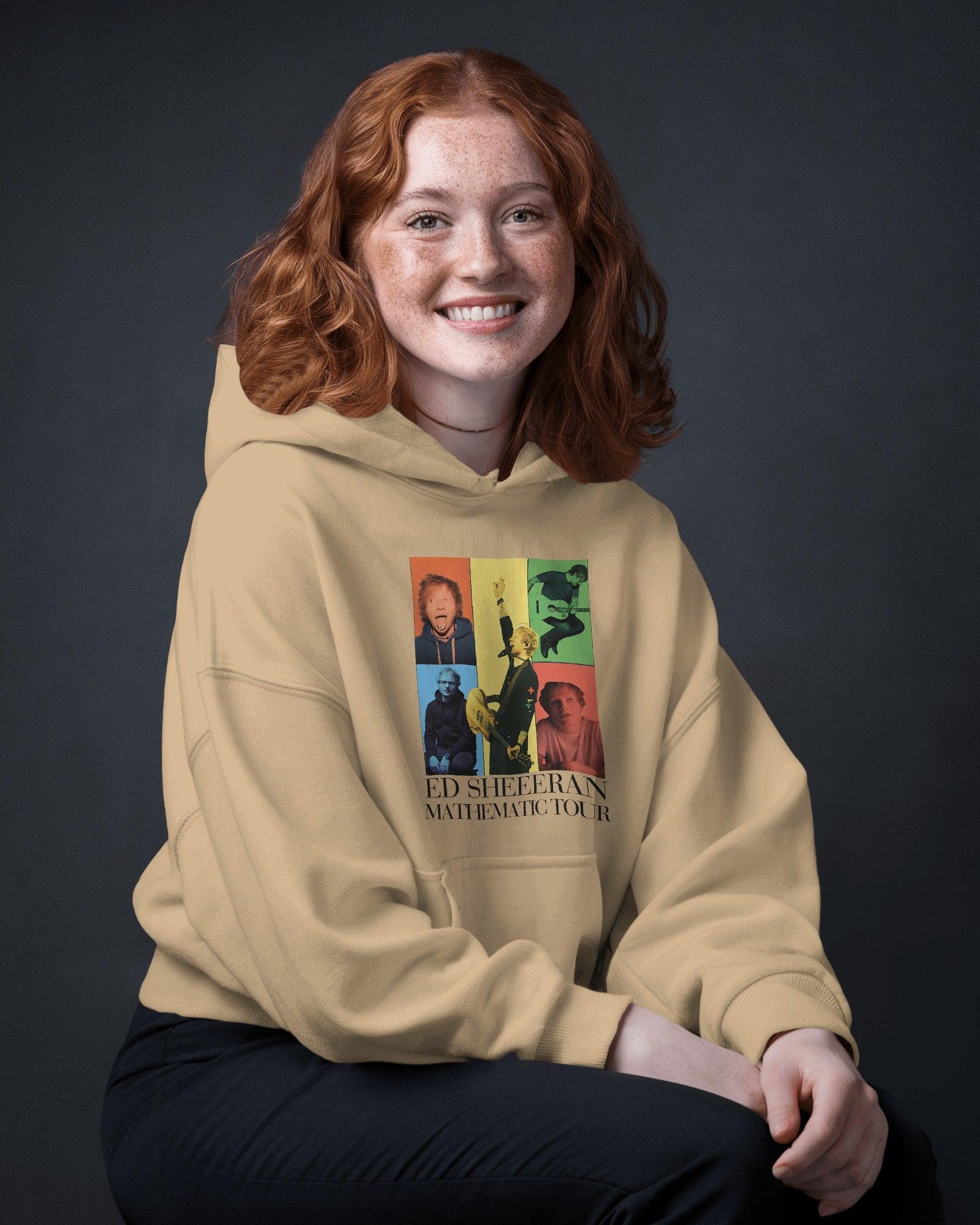 Beige luxe hoodie inspired by Ed Sheeran, from Nitorious Atelier. Designed with premium cotton fleece for unmatched comfort and elegance, this hoodie combines a cosy fit with a timeless, versatile style, perfect for music lovers and casual wear.