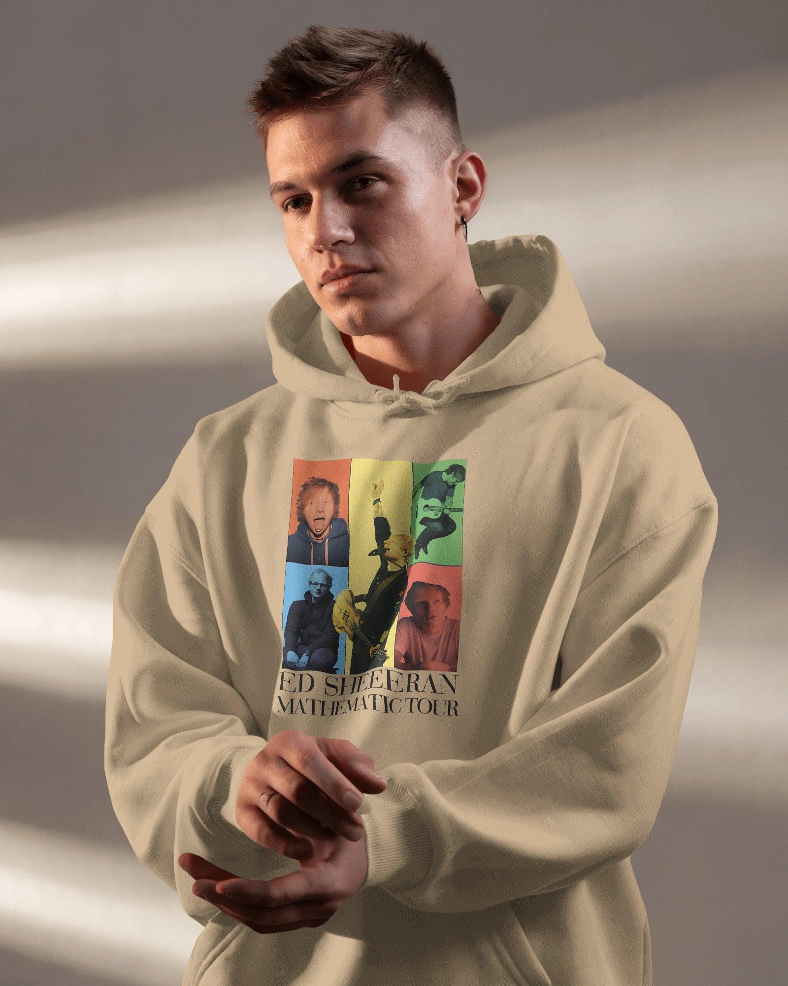 Beige luxe hoodie inspired by Ed Sheeran, from Nitorious Atelier. Designed with premium cotton fleece for unmatched comfort and elegance, this hoodie combines a cosy fit with a timeless, versatile style, perfect for music lovers and casual wear.