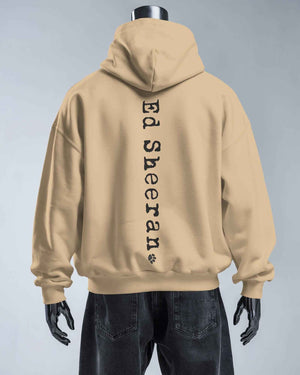 Nitorious Atelier ED Sheeran Beige Luxe Hoodie