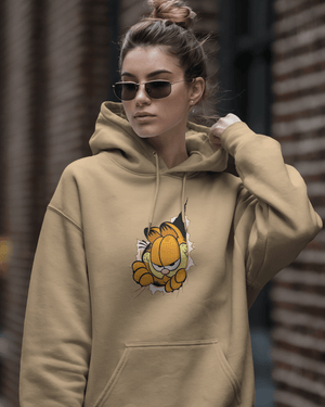 Nitorious Atelier Beige Garfield Luxe Hoodie