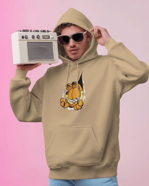 Nitorious Atelier Beige Garfield Luxe Hoodie