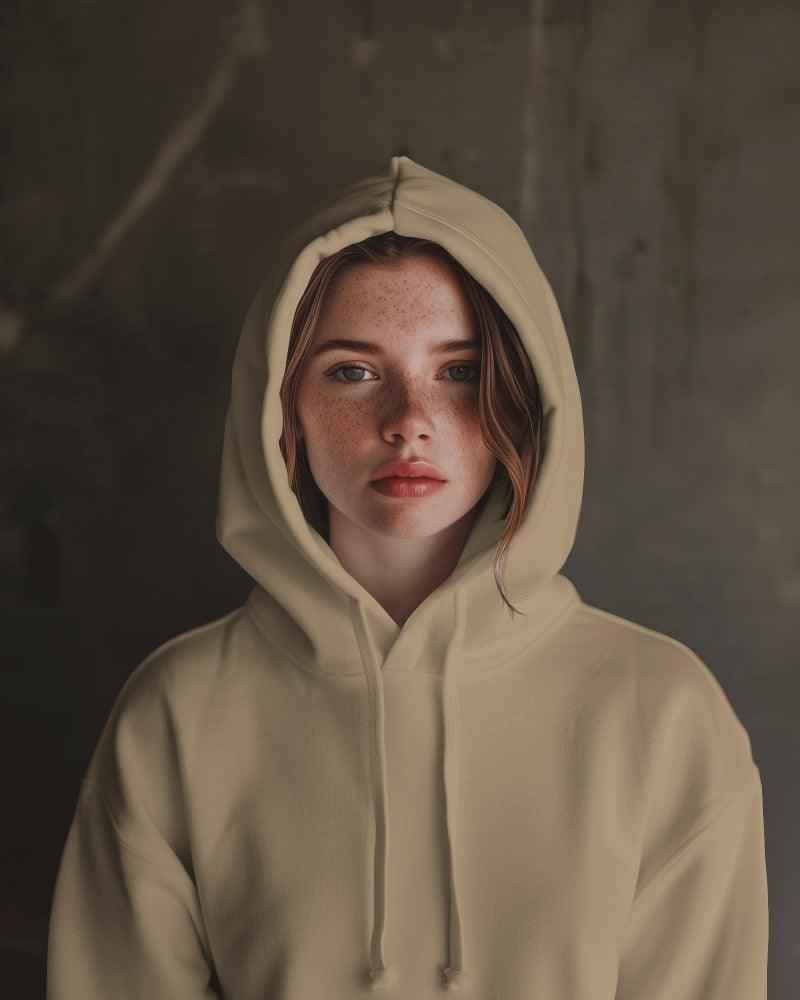 Nitorious Beige Luxe Hoodie