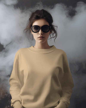 Nitorious Beige Luxe Sweatshirt
