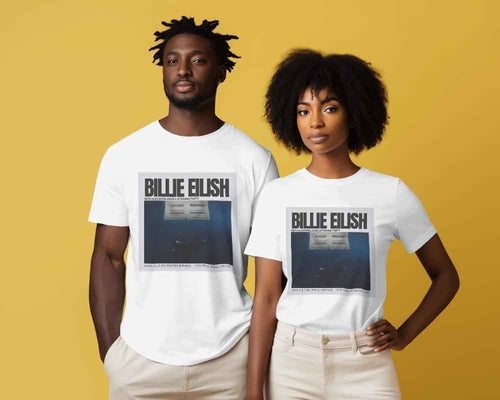 Billie Eilish Regular Fit White T-shirt
