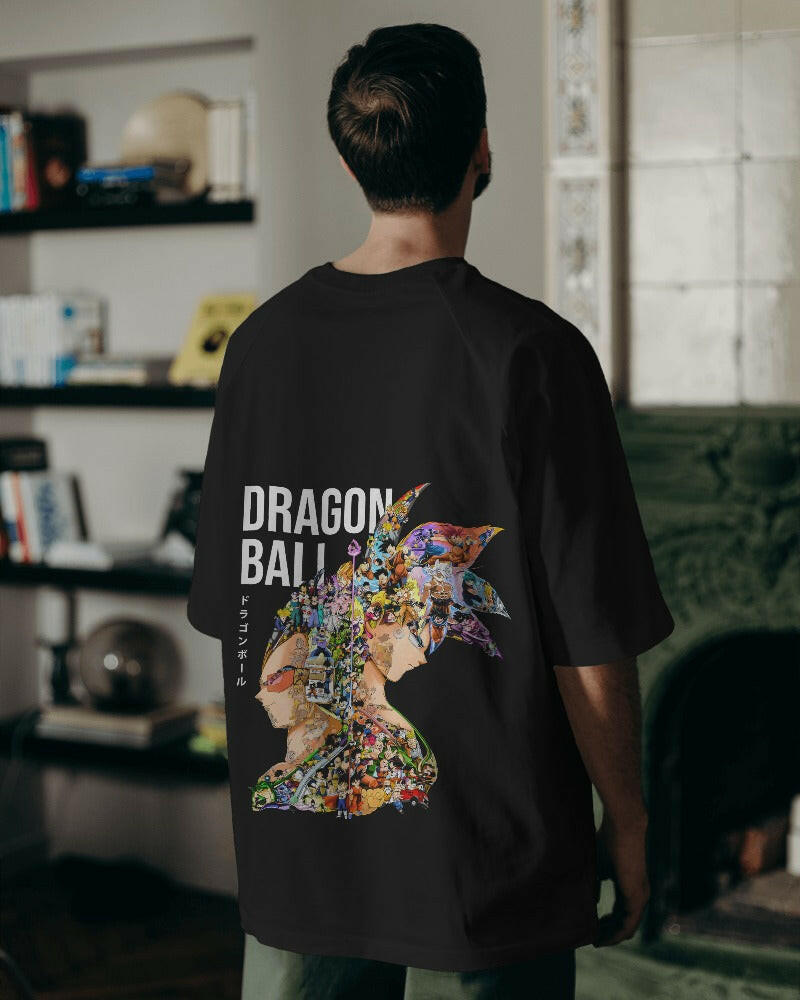 An oversized, Dragon ball Z Printed tee from Nitorious Atelier, offering comfort and style in equal measure.