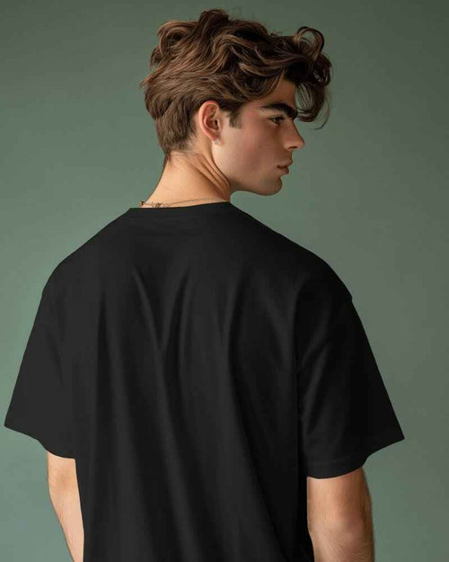 Black Oversized Tee T-shirt