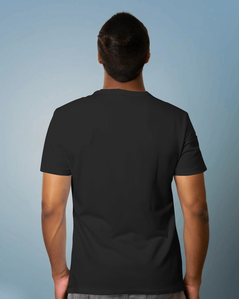 Black regular fit t-shirt from Nitorious Atelier. Made from premium cotton, this t-shirt offers a sleek and comfortable fit. Ideal for versatile styling, it's a wardrobe essential that provides both durability and a classic look