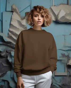 Nitorious Brown Luxe Sweatshirt