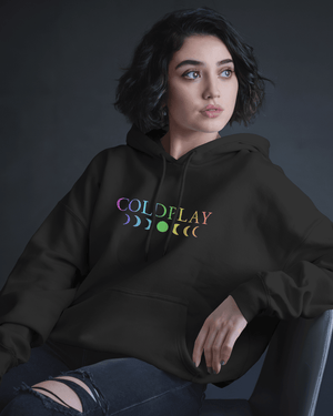 Nitorious Atelier COLDPLAY Full Of Dreams Black Luxe Hoodie - Made on Order