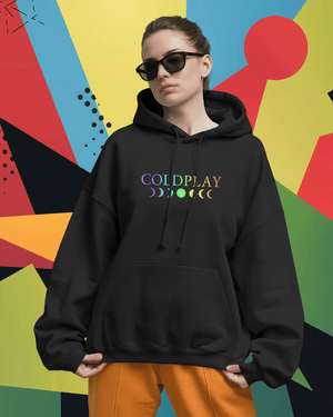Nitorious Atelier COLDPLAY Full Of Dreams Black Luxe Hoodie - Made on Order