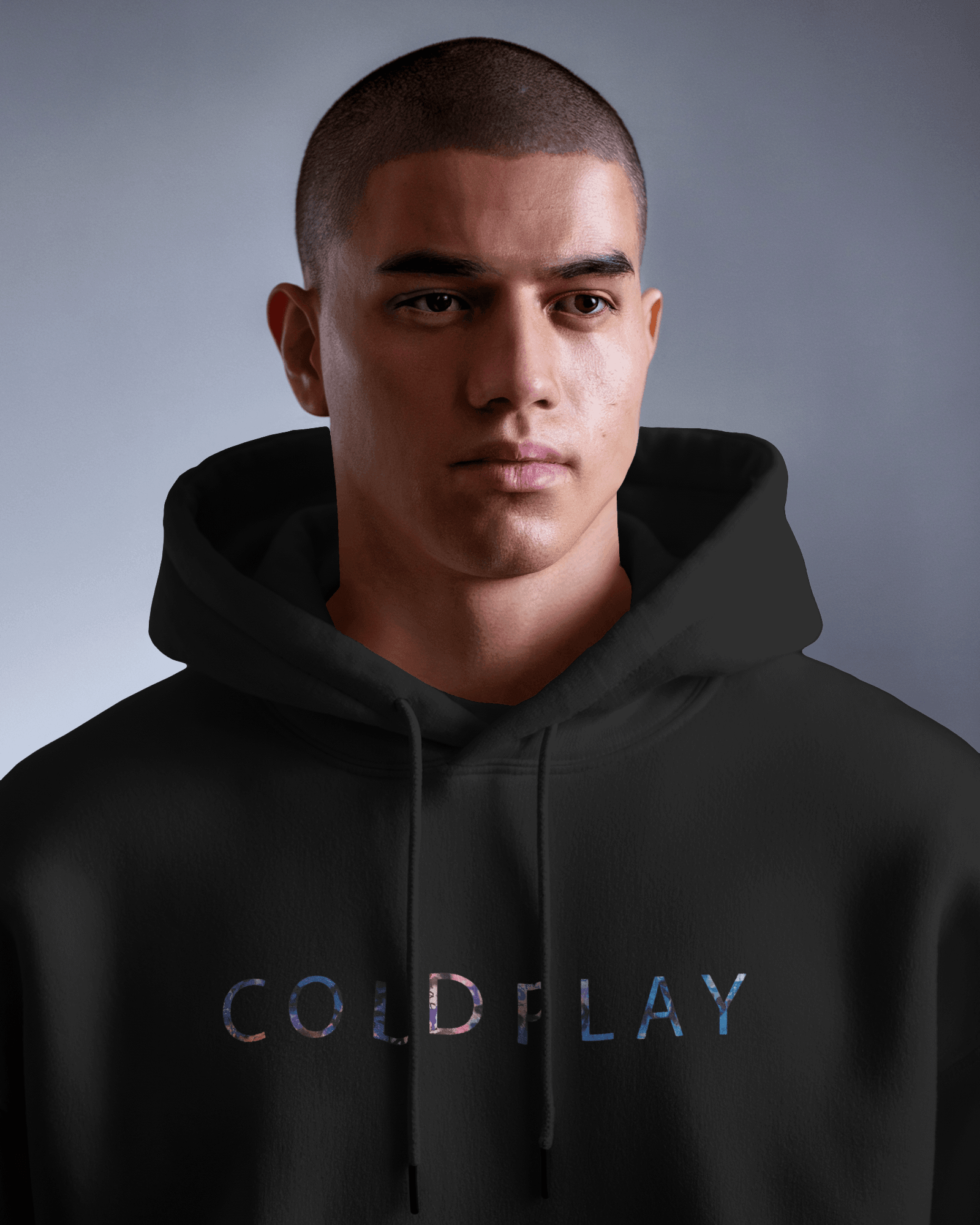 Nitorious Atelier COLDPLAY Black Luxe Hoodie