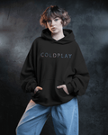 Nitorious Atelier COLDPLAY Black Luxe Hoodie.