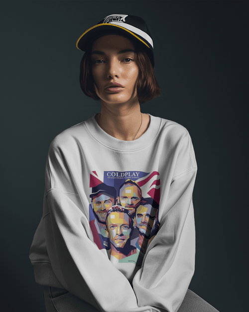 COLDPLAY Luxe Sweatshirt - Made on Order