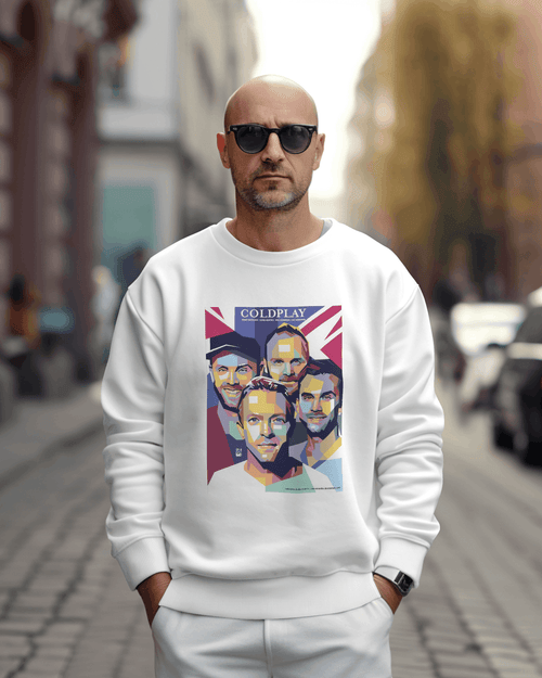 COLDPLAY Luxe Sweatshirt - Made on Order