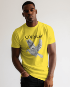 COLDPLAY MAGIC Regular Fit Yellow T-shirt - Made On Order