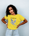 COLDPLAY MAGIC Regular Fit Yellow T-shirt - Made On Order