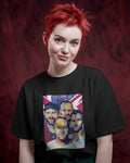 COLDPLAY Music of the Spheres World Tour Oversized Black T-shirt  - Made On Order