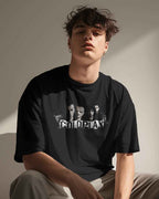 COLDPLAY Regular Fit Black T-shirt- Made On Order