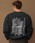 COLDPLAY Songs Black Luxe Sweatshirt