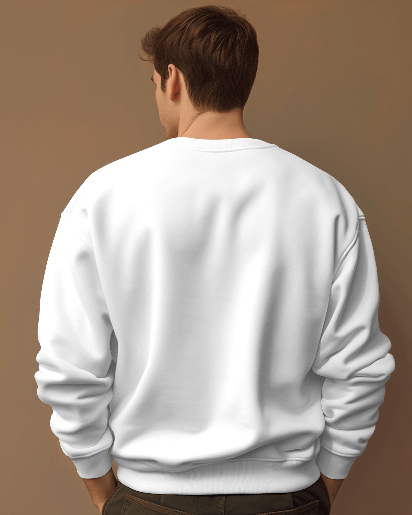 White sweatshirt from Nitorious Atelier featuring a charming duck print on the chest. Made from premium cotton fleece, this sweatshirt offers a cosy and stylish fit for casual wear.