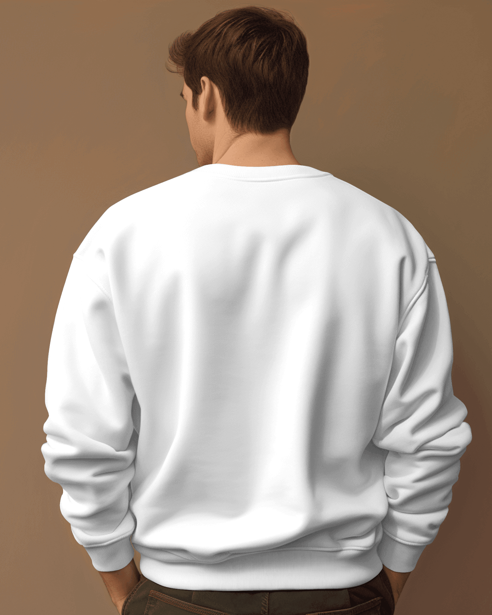 Classic White Ducks Luxe Sweatshirt.