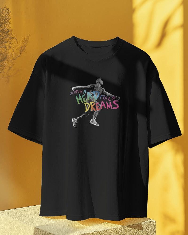 Nitorious Atelier Coldplay t-shirt featuring a vibrant, artistic design inspired by the band's iconic album art. Made from premium cotton, this regular fit t-shirt offers comfort, durability, and a stylish way to showcase your love for Coldplay.