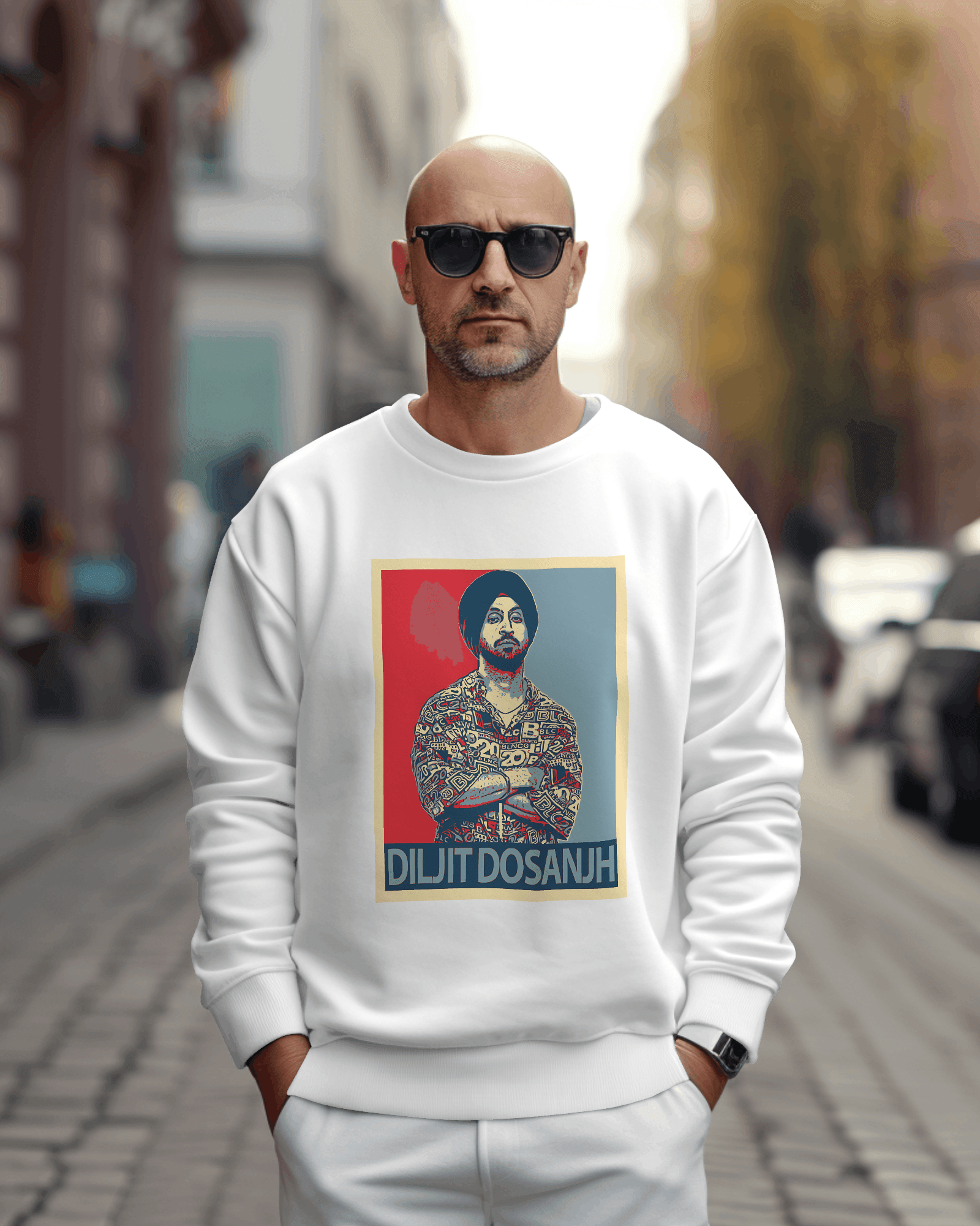 Diljit Dosanjh G.O.A.T Luxe Sweatshirt.