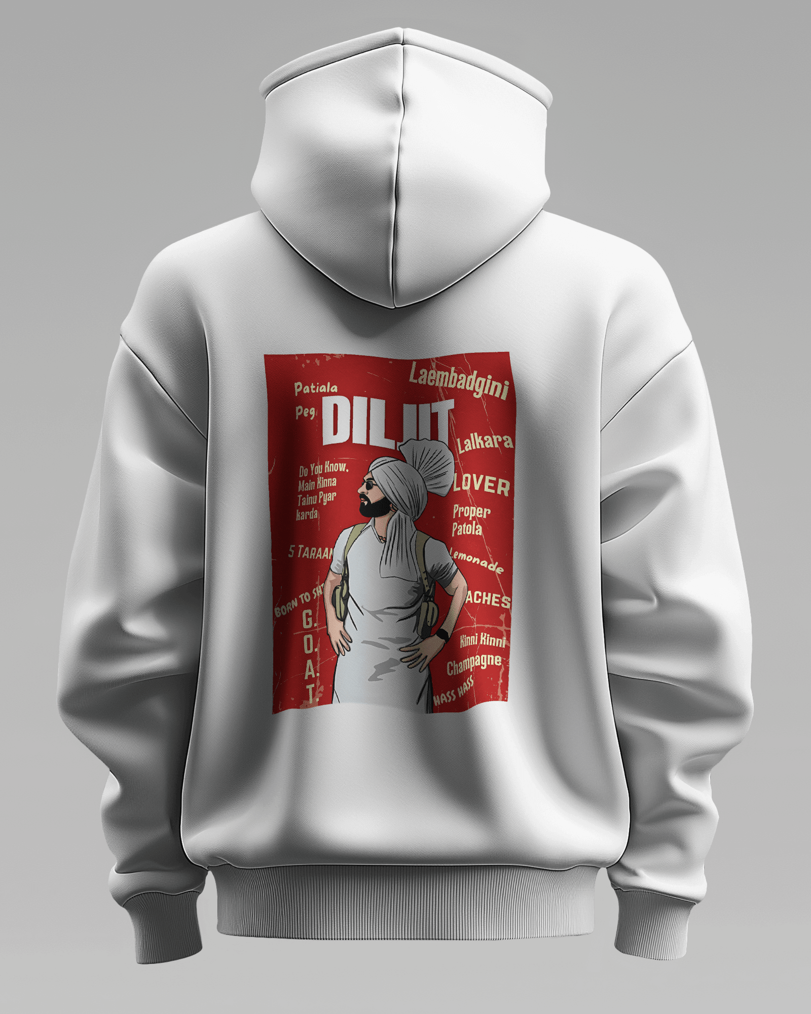 Diljit Dosanjh Luxe Printed Hoodie.