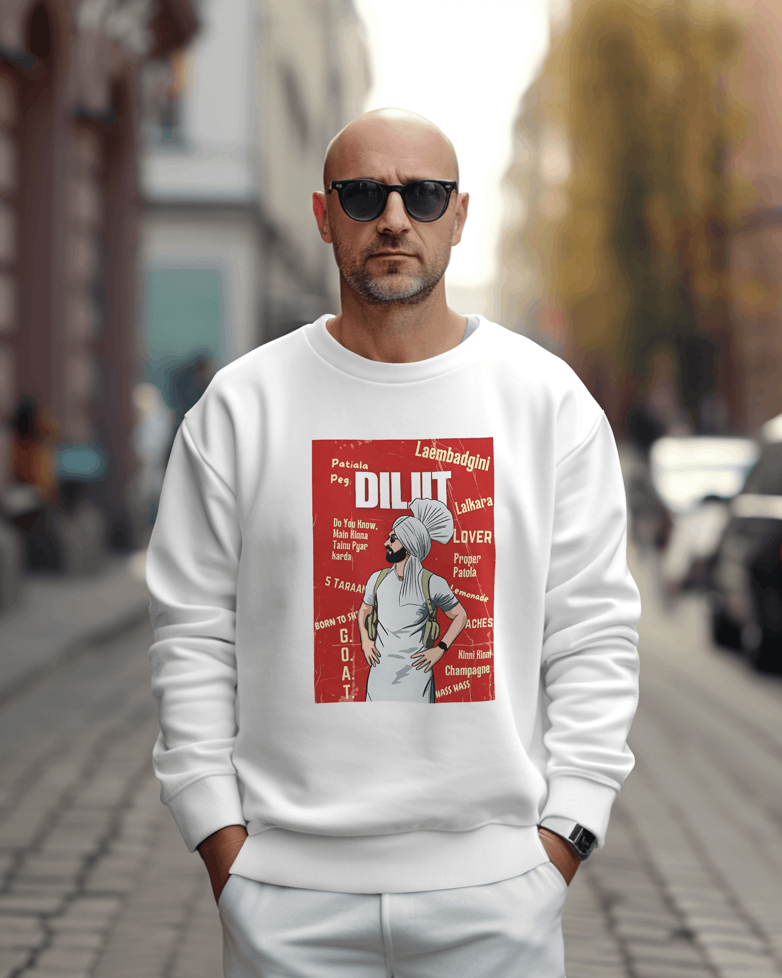 Diljit Dosanjh Luxe Sweatshirt.