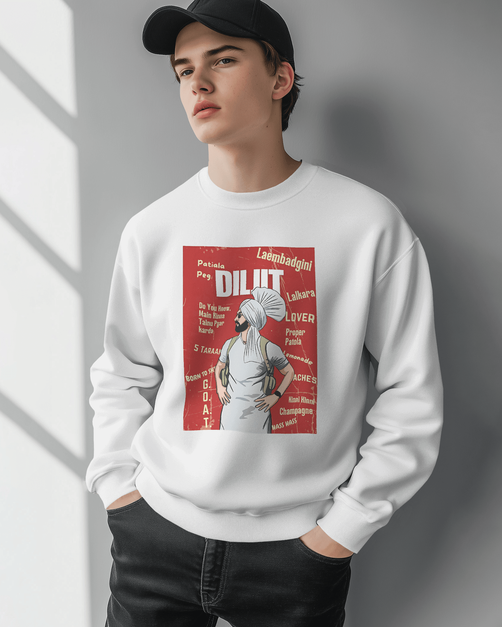 Diljit Dosanjh Luxe Sweatshirt.