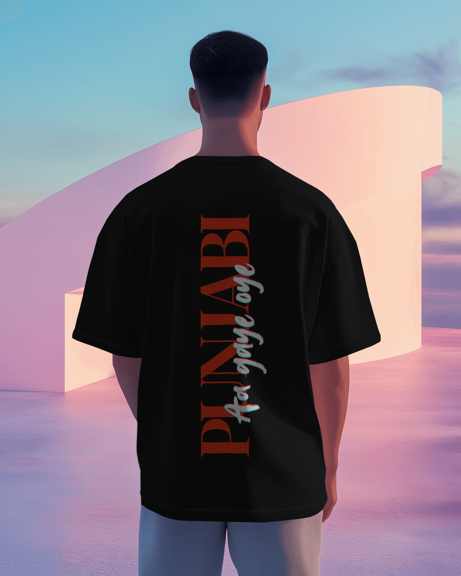 Diljit Dosanjh Oversized Black.
