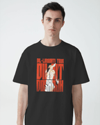Diljit Dosanjh Oversized Black Tshirt- Made on order