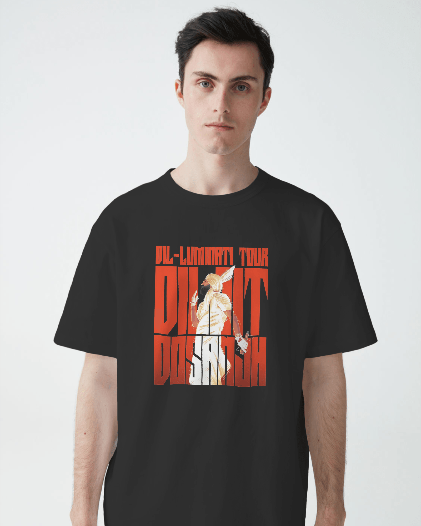 Diljit Dosanjh Oversized Black.
